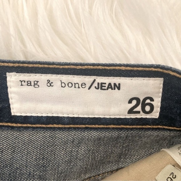 Rag & Bone Dive Frayed Hem Denim Skirt - Picture 6 of 14